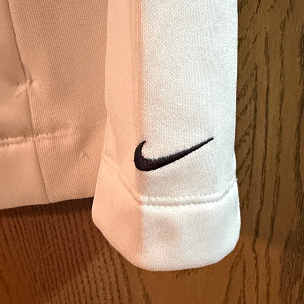 Nike White Therma-Fit Golf Pullover - Picture 3 of 6